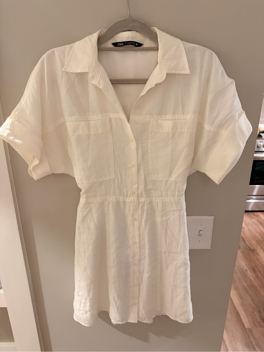 Zara White Mini Dress